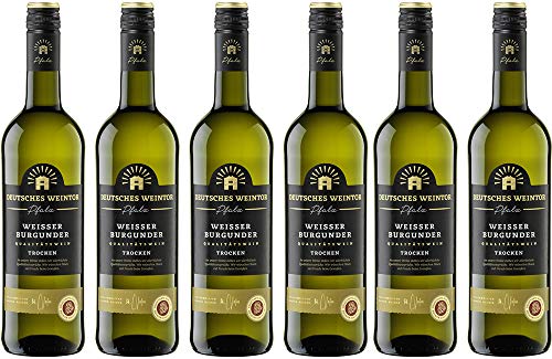 Deutsches Weintor Weissburgunder trocken (6 x 0.75 l) von Deutsches Weintor