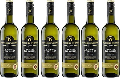 Deutsches Weintor Weissburgunder trocken (6 x 0.75 l) von Deutsches Weintor eG