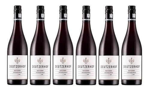 6x 0,75l - 2021er - Deutzerhof - Spätburgunder trocken - VDP.Gutswein - Qualitätswein Ahr - Deutschland - Rotwein trocken von Deutzerhof