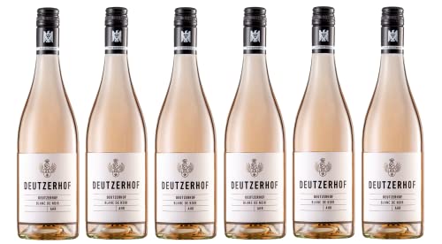 6x 0,75l - Deutzerhof - Blanc de Noir - Spätburgunder - VDP.Gutswein - Qualitätswein Ahr - Deutschland - Weißwein (Blanc de Noir) trocken von Deutzerhof