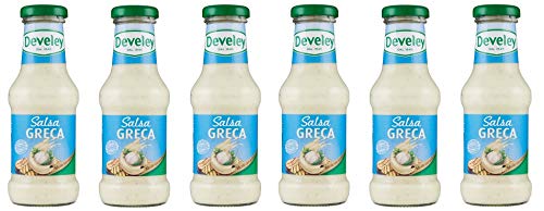 6x Develey Salsa Greca Griechische Soße Glutenfrei würzsauce Tafelsauce Sauce Ideal zu Gemüse Glasflasche 250ml 6x Develey Salsa Greca Griechische Soße Glutenfrei würzsauce Tafelsauce Sauce Ideal zu Gemüse Glasflasche 250ml von Develey