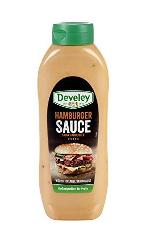 DEVELEY Hamburger Sauce, 4er Pack (4 x 875 ml) von Develey