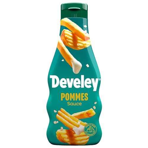 Develey – Pommes Sauce – 1 x 250ml – Cremig & Vegan – 45% weniger Fett von Develey
