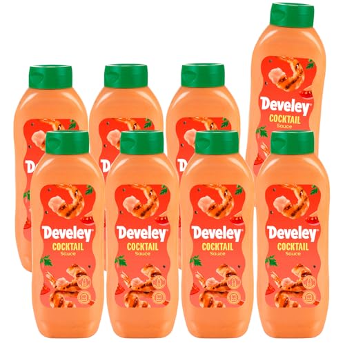 Develey - Cocktail Sauce - 8er Pack (8 x 875 ml) - Fruchtig-würzig mit Ketchupnote von Develey