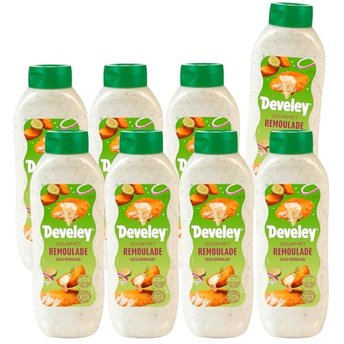 Develey – Gourmet Remoulade – 8er Pack (8 x 875ml) – Mit Gurke und Kräutern Develey – Gourmet Remoulade – 8er Pack (8 x 875ml) – Mit Gurke und Kräutern von Develey