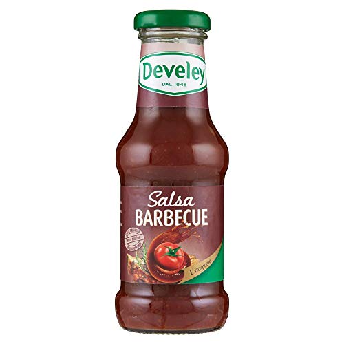 Develey Salsa Barbecue BBQ Soße Glutenfrei würzsauce Tafelsauce Glasflasche 250ml von Develey