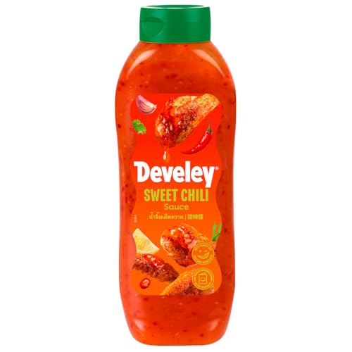 Develey – Sweet Chili Sauce – 1 x 875ml – Süss-pikant mit Chili und Knoblauch von Develey