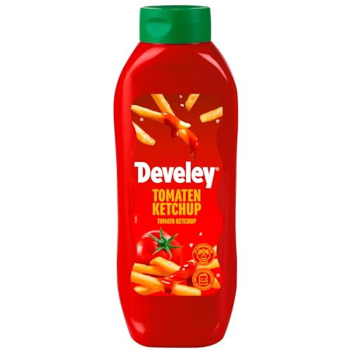 Develey – Tomaten Ketchup – 1 x 875ml – Mit Sonnengereiften Tomaten von Develey