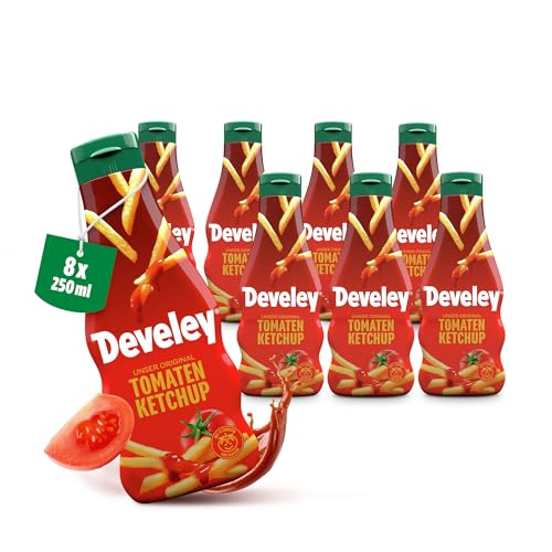 Develey - "Unser Original" Ketchup - 8x 250 ml von Develey