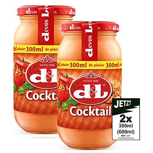 Devos Lemmens D & L Cocktail Sauce 2x 300ml (600ml) - ideal zu Geflügel von Devos Lemmens