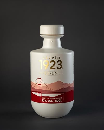 Devrim 1923 ''Efsun'' Raki - 500 ml - Premium Anis-Spirituose von Devrim 1923 Efsun