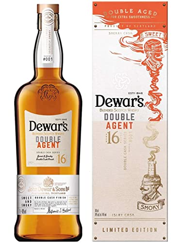 Dewar's 16 Years Old Blended Scotch Whisky Double Aged 40% Vol. 1l in Geschenkbox von Dewar's