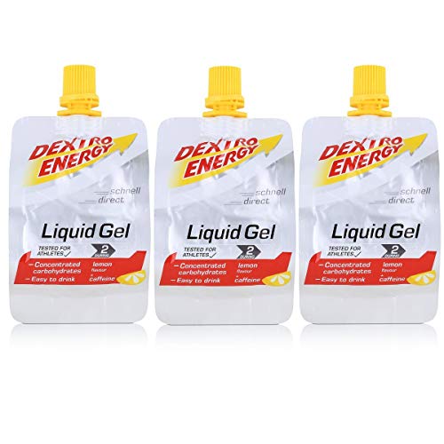 Dextro Energy Liquid Gel Lemon + Caffeine 60ml (3er Pack) von Dextro Energy