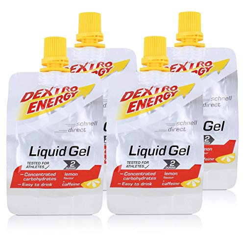 Dextro Energy Liquid Gel Lemon + Caffeine 60ml (4er Pack) von Dextro Energy