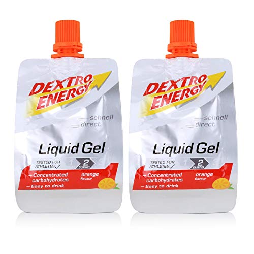 Dextro Energy Liquid Gel Orange 60ml (2er Pack) von Dextro Energy