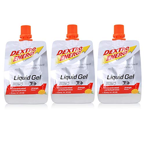 Dextro Energy Liquid Gel Orange 60ml (3er Pack) von Dextro Energy