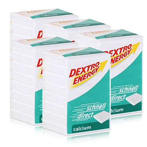 Dextro Energy Traubenzucker Calcium 46g (5er Pack) von Dextro Energy