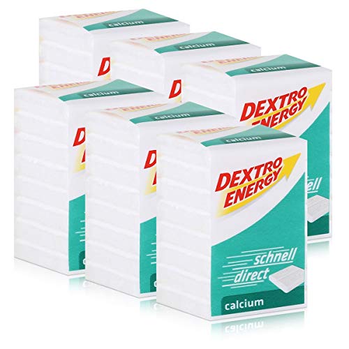 Dextro Energy Traubenzucker Calcium 46g (6er Pack) von Dextro Energy