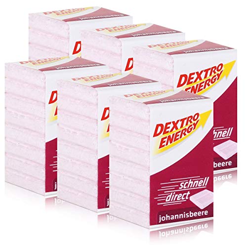 Dextro Energy Traubenzucker Johannisbeere 46g (6er Pack) von Dextro Energy