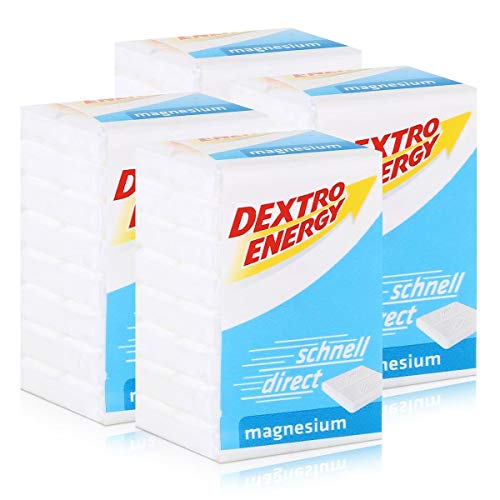 Dextro Energy Traubenzucker Magnesium 46g (4er Pack) von Dextro Energy