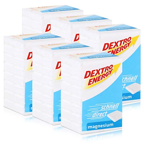 Dextro Energy Traubenzucker Magnesium 46g (6er Pack) von Dextro Energy