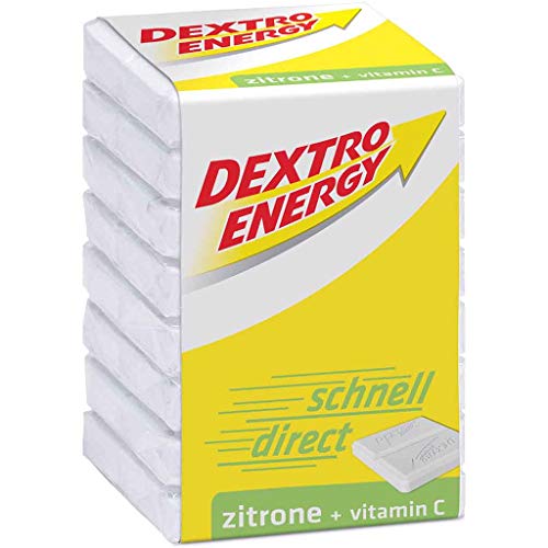 Dextro Energy - Würfel 18 x 46g Zitrone + Vitamin C von Dextro Energy