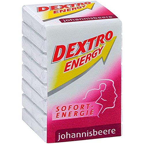 36 Boxen a 46g Dextro Energy Johannisbeere Traubenzucker Würfel von Dextro