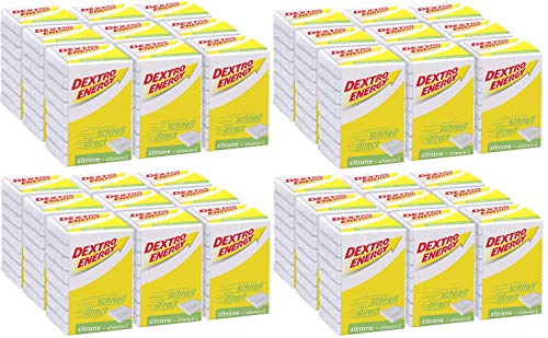 36 Boxen a 46g Dextro Energy Zitrone Traubenzucker Würfel 36 Boxen a 46g Dextro Energy Zitrone Traubenzucker Würfel von Dextro