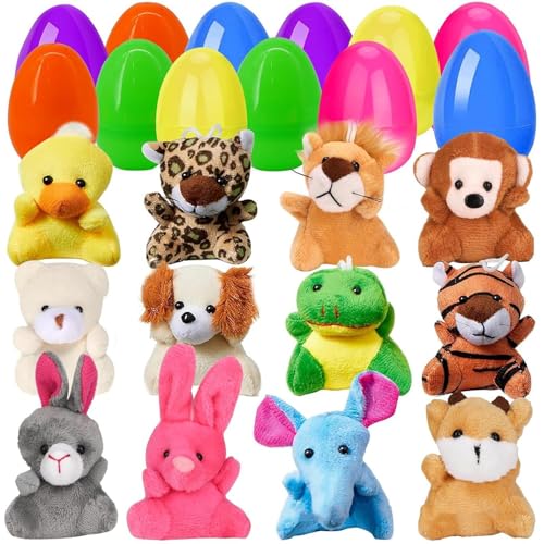 Vorgefüllte Ostereier, Eier ausgestopfte Tierplüsch, Korbfüller Ostern, Spaß und Sicherheit, können lange Zeit verwenden, um 7,8 cm für Kinder zu brechen Vorgefüllte Ostereier, Eier ausgestopfte Tierplüsch, Korbfüller Ostern, Spaß und Sicherheit, können lange Zeit verwenden, um 7,8 cm für Kinder zu brechen von Dgkdek