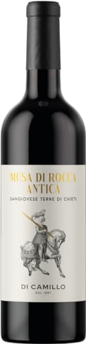 6 Fl. Sangiovese Delle Terre di Chieti Abruzzo IGT tr. 2021 im Sparpack von Di Camillo Vini (6x0,75l), trockener Rotwein aus Abruzzen von Di Camillo Vini