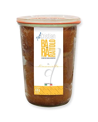 BabàRattolo handwerklicher Riesen Baba al Limoncello im Glas gebacken 430gr mehrfach prämiert BabàRattolo handwerklicher Riesen Baba al Limoncello im Glas gebacken 430gr mehrfach prämiert von Jlwiy