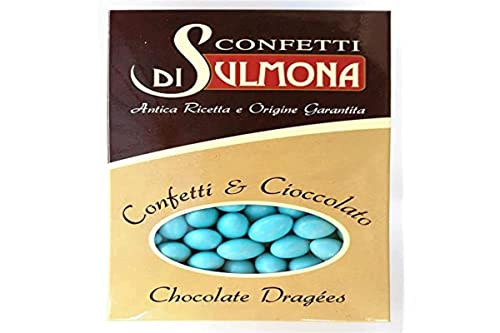 Dragées von Sulmona - Ciocomandorla, doppelte Schokolade, Blau - 1000 gr von Di Sulmona Confetti