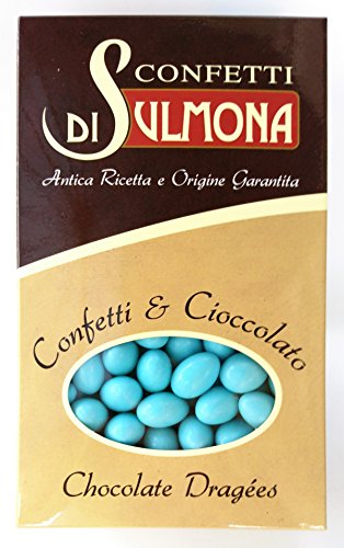 Dragées von Sulmona - Ciocomandorla, doppelte Schokolade, Blau - 500 gr von Di Sulmona Confetti