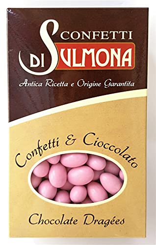 Dragées von Sulmona - Ciocomandorla, doppelte Schokolade, Rosa - 1000 gr von Di Sulmona Confetti