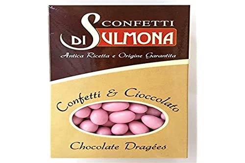 Dragées von Sulmona - Ciocomandorla, doppelte Schokolade, Rosa - 500 gr Dragées von Sulmona - Ciocomandorla, doppelte Schokolade, Rosa - 500 gr von Di Sulmona Confetti