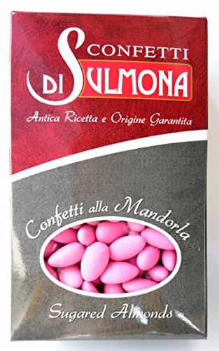 Dragées von Sulmona - Classic mit Mandeln, Rosa - 1000 gr von Di Sulmona Confetti