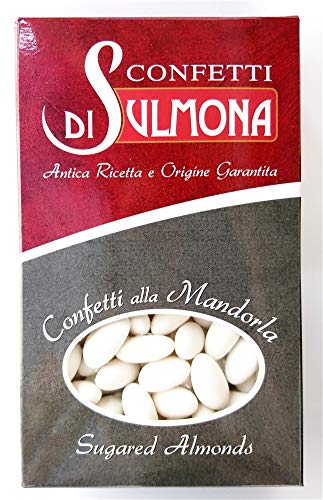Dragées von Sulmona - Classic mit Mandeln, Weiß - 1000 gr von Di Sulmona Confetti