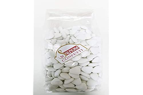 Dragées von Sulmona - Mini Schokoladen Herzform, Weiß - 500 gr Dragées von Sulmona - Mini Schokoladen Herzform, Weiß - 500 gr von Di Sulmona Confetti
