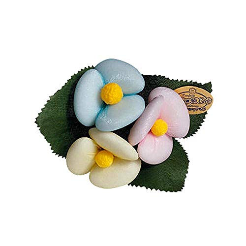 Dragee Schokoladen Strauß -Feldblumenstrauß mit 3 Blumen (Organza/Tüll) von DiCarlo