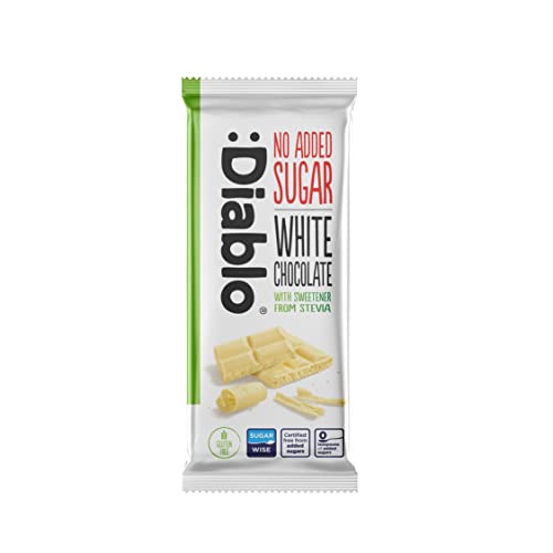 Diablo - Schokolade ohne Zuckerzusatz 75g mit Stevia Weiße Schokolade Diablo - Schokolade ohne Zuckerzusatz 75g mit Stevia Weiße Schokolade von Diablo