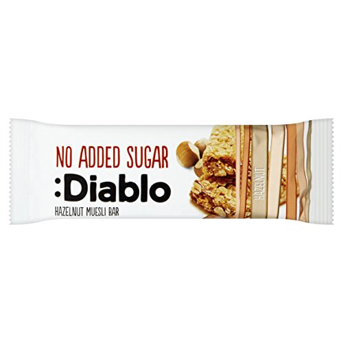 Müsli-Riegel aus Haselnuss, ohne Zuckerzusatz, 30 g, 1 Stück Müsli-Riegel aus Haselnuss, ohne Zuckerzusatz, 30 g, 1 Stück von Diablo