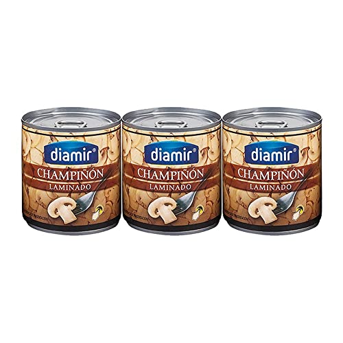 Champiñón Diamir Laminado Lata 185gr Pack de 3 von Diamir