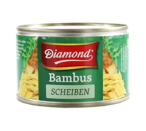 [ 6x 227g / 140g ATG ] DIAMOND Bambussprossen Scheiben / Bambus Scheiben von Diamond