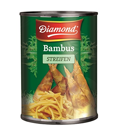 [ 6x 540g / 300g ATG ] DIAMOND Bambussprossen, Streifen / Bambus Streifen von Diamond