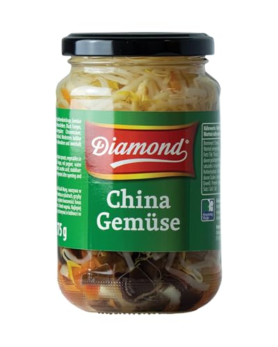 DIAMOND China Gemüse, chinesisches Mischgemüse für asiatische Wok Gerichten - 6 x 330 g von Diamond