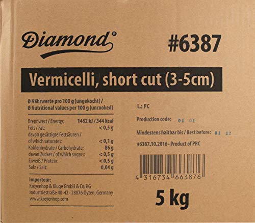 Diamond Glasnudeln, 5000 g, 6387 von Diamond