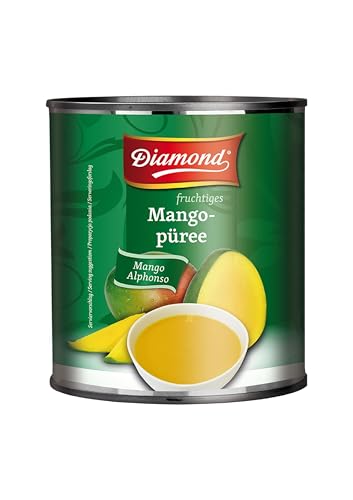 DIAMOND Mangopüree, feines Püree aus der Mango Alphonso, Obstkonserve in der Dose - 1 x 3,1 kg von Diamond