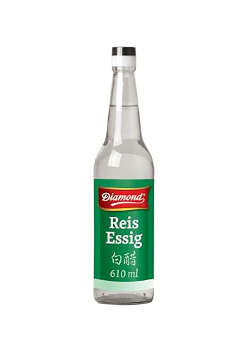 DIAMOND Reisessig 5% Säure, Essig zum Würzen und Verfeinern von Sushi Reis, Vegan - 1 x 610 ml DIAMOND Reisessig 5% Säure, Essig zum Würzen und Verfeinern von Sushi Reis, Vegan - 1 x 610 ml von Diamond