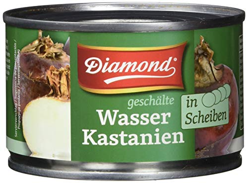 DIAMOND Wasserkastanien, Scheiben, 6er Pack (6 x 142 g) von Diamond