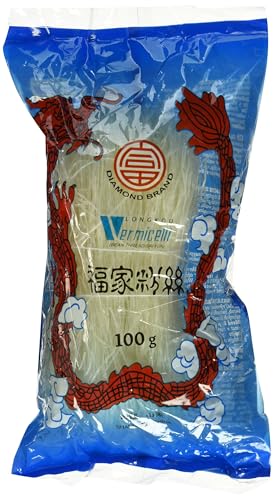 Diamond Glasnudeln, lang, Lungkou Vermicelli, 100 g Packung (Packung mit 10) von Diamond